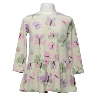 Dress (Green, Purple, Pink) from Lindex Kids Elastane, Polyester