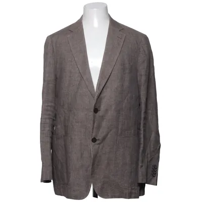 Blazer (Beige) de Suitsupply Cupro, Lin, Polyester