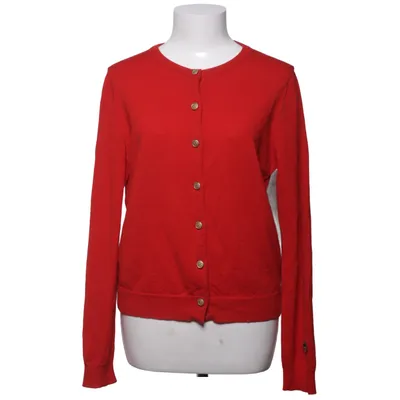 Cardigan (Rood) van Busnel Merinowol