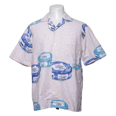 Short sleeve shirt (Beige, Blue, Multicolored) from Eldorado Polyester