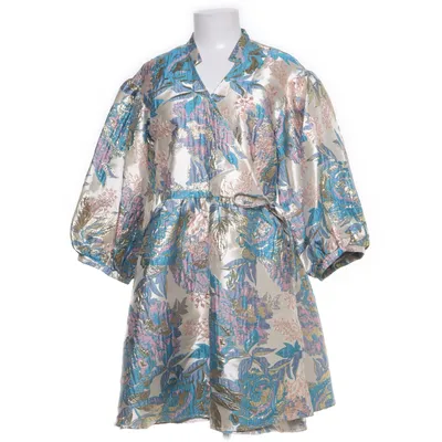 Omlottklänning (Beige, Blå, Flerfärgad) från Noella Polyester
