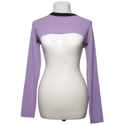 Crop top (Lilla, Sort) fra The Ragged Priest