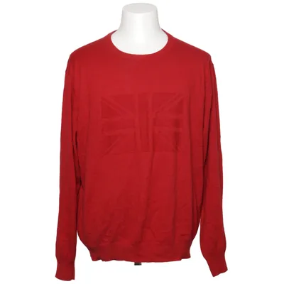 Sweater (Rød) fra Peckott Akryl, Bomuld, Merinould