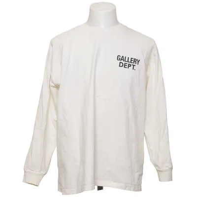 Long sleeve T-shirt (White) from Gallery Dept Cotton, Polyester