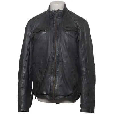 Leather jacket (Gray) from Stones