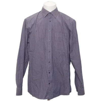 Shirt (Blue, White, Red) from Jean Carriére Cotton