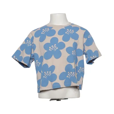 T-shirt (Beige, Blå) från Hema Ekologisk bomull