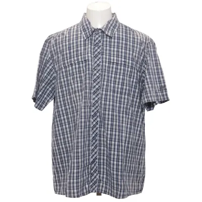 Short sleeve shirt (Blue, White) from Eibsee Cotton, Polyester