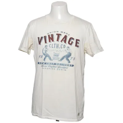 T-shirt (White) from Jack & Jones Vintage Cotton