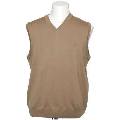 Slipover (Beige) från Golfino Merinoull