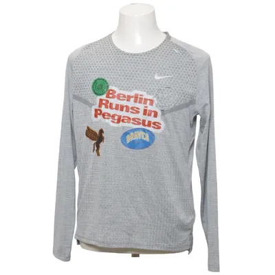 Trainingstop (Grijs) van Nike Running Polyester