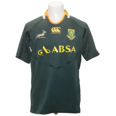 Football jersey (Green, Yellow) from Canterbury Polyester
