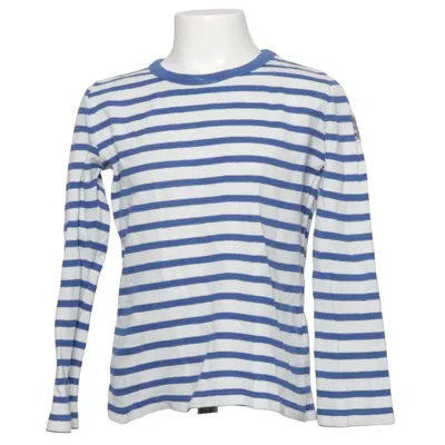 Långärmad t-shirt (Blå, Vit) från Mini Boden Bomull