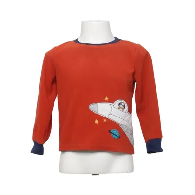 Langærmet t-shirt (Rød, Blå, Hvid) fra Carter's Polyester