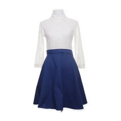 Klänning (Vit, Blå) från Dixie Bomull, Polyamid, Polyester