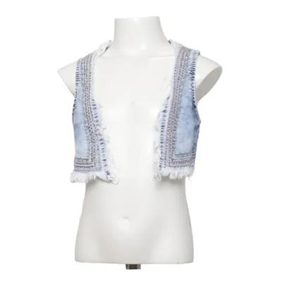 Spijker gilet (Blauw) van Moonstar Katoen, Polyester