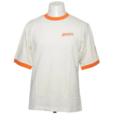 T-shirt (Vit, Orange) från Aperol Ekologisk bomull