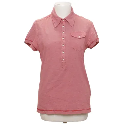Polo shirt (Red, White) from Zuelements Cotton