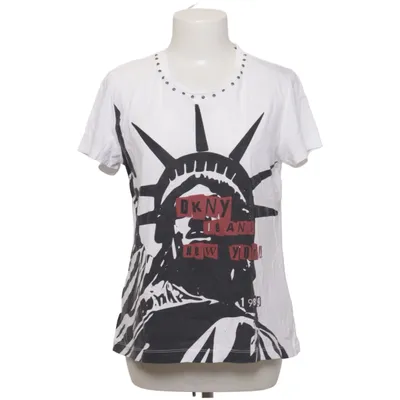 T-shirt (White, Black, Red) from DKNY Jeans Cotton, Modal
