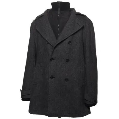 Skepparkavaj (Grå) från Liv Collection Polyester, Ull