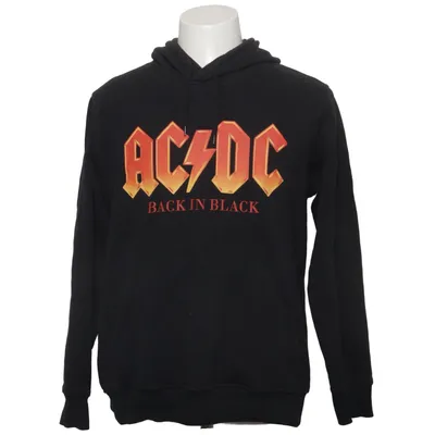 Huvtröja (Svart) från ACDC Bomull, Polyester