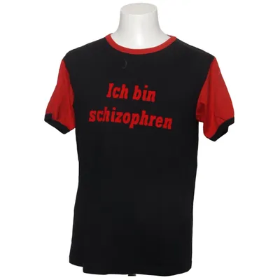 T-shirt (Black, Red) from Promodoro Cotton