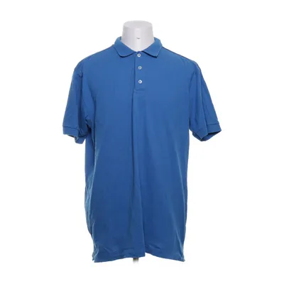 Poloshirt (Blauw) van Russell Katoen, Elastaan