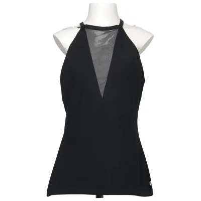 Halternecktopp (Svart) från Popflex Elastan, Polyamid, Polyester