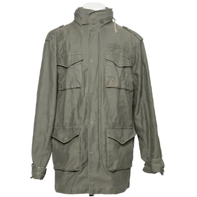 Safarijacka (Grön) från Jack & Jones Vintage Denim Bomull