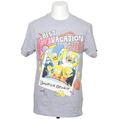 T-shirt (Grå, Flerfärgad) från Universal Studios Bomull, Polyester