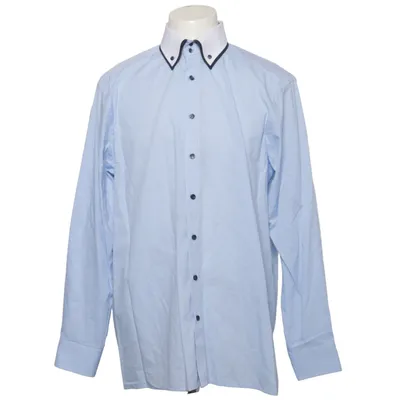 Chemise (Bleu, Blanc) de Tailor & Son Coton