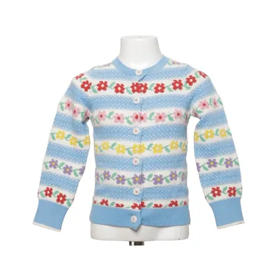 Strickjacke (Blau, Mehrfarbig) von Mini Boden Baumwolle