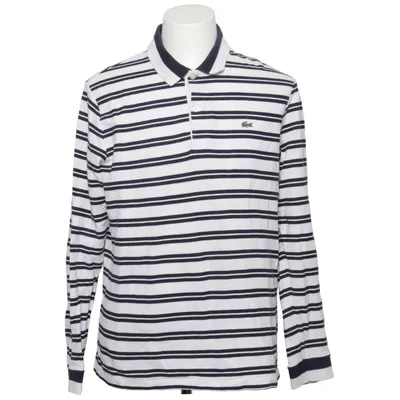 Pikétröja (Vit, Blå) från Lacoste Bomull