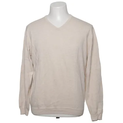 Pullover (Beige) fra Strokesman's Bomuld