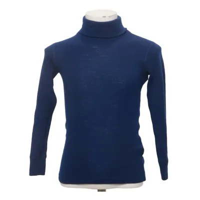 Pul à col roulé (Bleu) de Dilling Laine de mouton