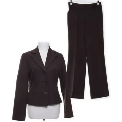 Suit (Brown) from Laura Scott Polyester, Viscose
