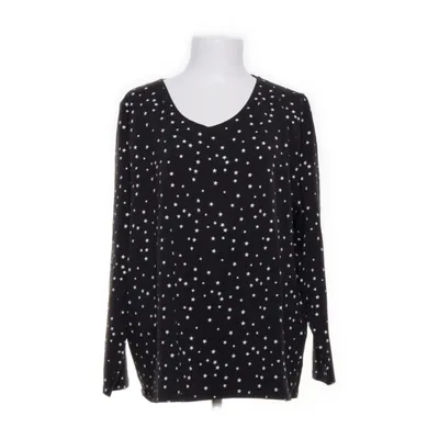 Långärmad t-shirt (Svart, Flerfärgad) från Yessica Bomull, Elastan