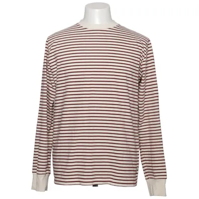 Langærmet t-shirt (Hvid, Rød) fra Scalpers Bomuld