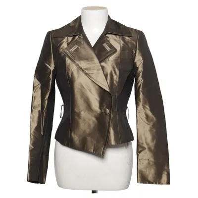 Blazer (Brown) from Pauw Cupro, Silk