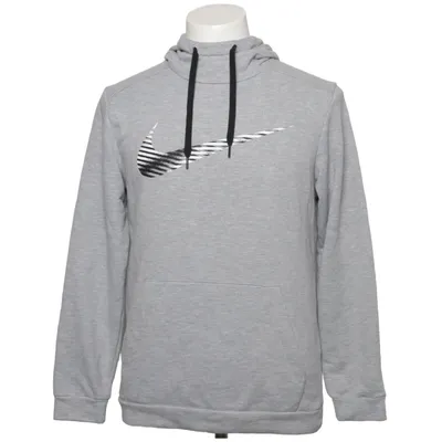 Hoodie (Gray) from Nike Polyester, Viscose