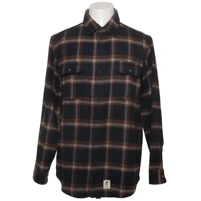 Flannel shirt (Blue, Brown, White) from Fat Moose Polyester, Viscose