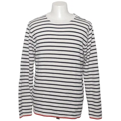 Long sleeve T-shirt (White, Black) from Kronstadt Cotton