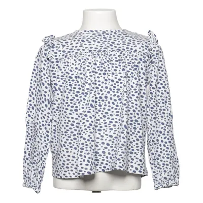 Blouse (Blanc, Bleu) de Mini Boden Coton, Modal
