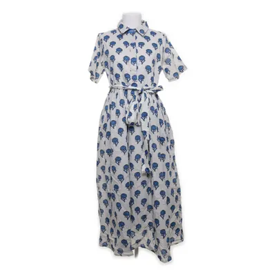 Blousejurk (Wit, Blauw) van Karavan Katoen