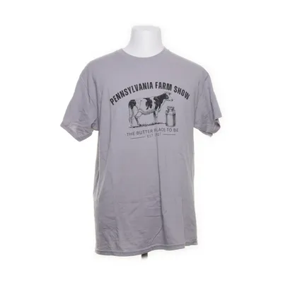 T-shirt (Gray) from Gildan Cotton, Polyester