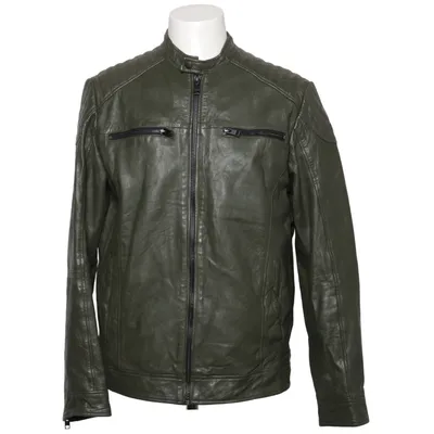 Läderjacka (Grön) från Jack & Jones
