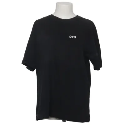 T-shirt (Zwart) van 711 Organisch katoen