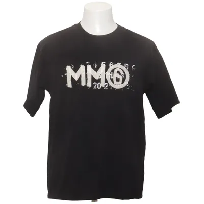 T-shirt (Noir) de MM6 by Maison Margiela Coton
