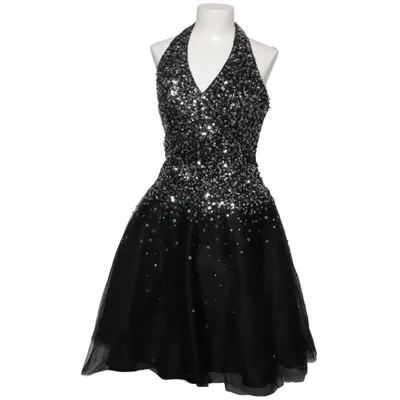 Cocktail dress (Black, Silver) from Luxuar Limited Polyester