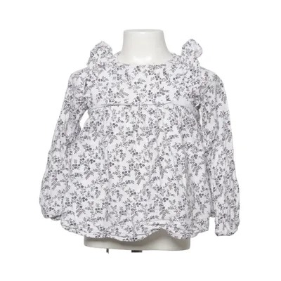Blouse (White, Black) from Bonton Cotton